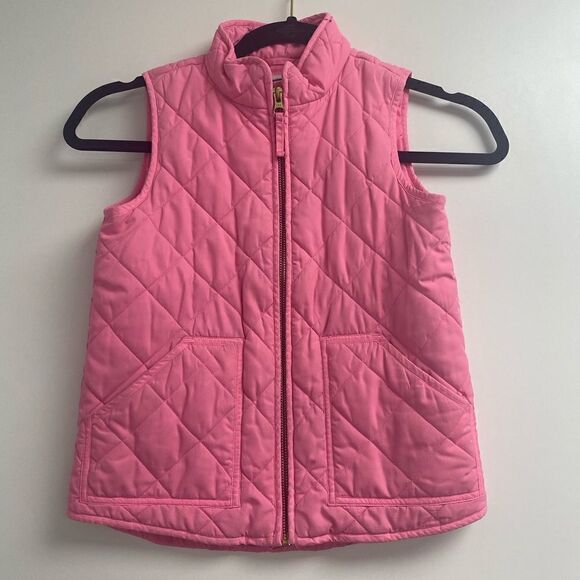 J. Crew Factory Girls' quilted vest Item F5273 - Picture 1 of 6